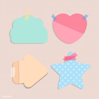Colorful blank reminder notes vector set | Free stock vector - 524897