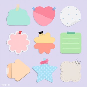 Colorful blank reminder notes vector set | Free stock vector - 524907
