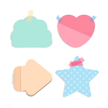 Colorful blank reminder notes vector set | Free stock vector - 524912