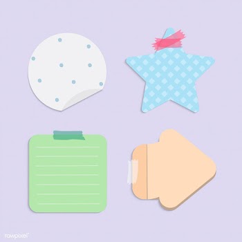 Colorful blank reminder notes vector set | Free stock vector - 524960