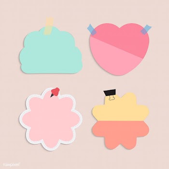 Colorful blank reminder notes vector set | Free stock vector - 524973