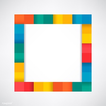 Colorful blocks on blank white background vec.. | Free stock vector - 544270