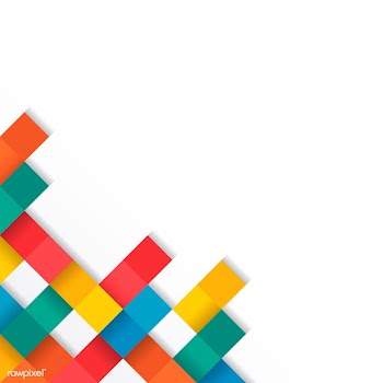 Colorful blocks on blank white background vec.. | Free stock vector - 544303