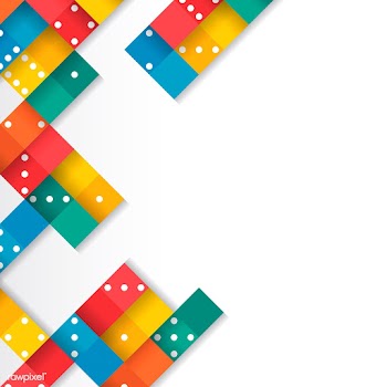 Colorful blocks on blank white background vec.. | Free stock vector - 544305