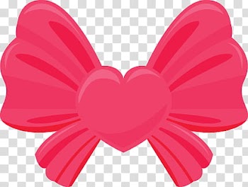 Colorful Bows, pink ribbon illustration transparent background PNG clipart