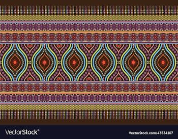 colorful bright geometric seamless pattern