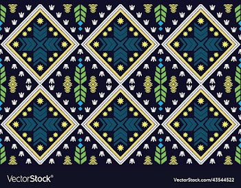 colorful bright geometric seamless pattern