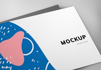 Colorful business card mockup design | Free stock psd mockup - 502759