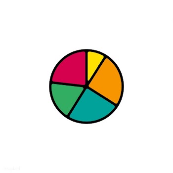 Colorful business pie chart icon illustration | Free stock vector - 504815