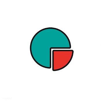 Colorful business pie chart icon illustration | Free stock vector - 504824