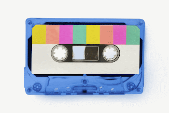 Colorful cassette tape, retro funky | Free Photo - rawpixel