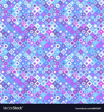 Colorful circle pattern background - abstract vector image
