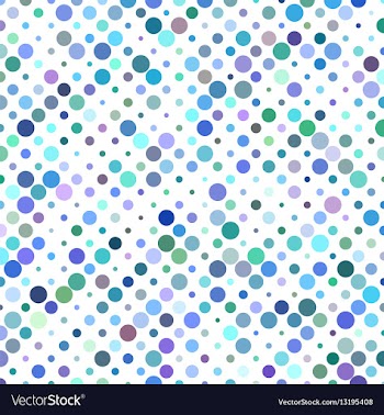 Colorful circle pattern design vector image