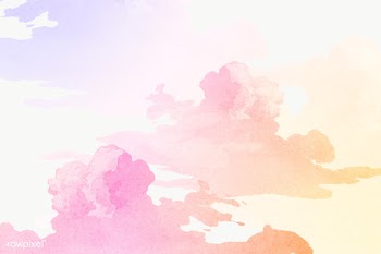 Colorful cloudy background design element  | Free  transparent png - 2337514