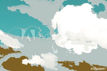 Colorful cloudy textured background