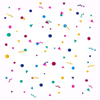Colorful confetti background explosion vector | Free stock vector - 524817