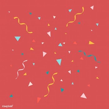 Colorful confetti background explosion vector | Free stock vector - 524831