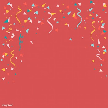 Colorful confetti background explosion vector | Free stock vector - 524849