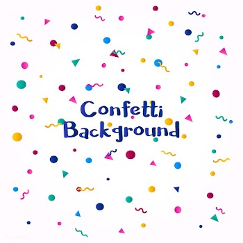 Colorful confetti background explosion vector | Free stock vector - 524867