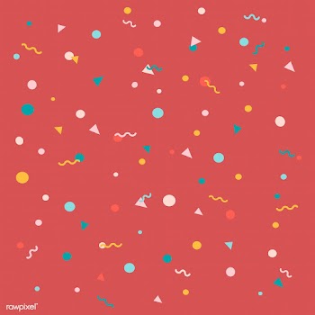 Colorful confetti background explosion vector | Free stock vector - 524869