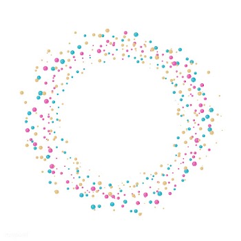 Colorful confetti celebratory design | Free stock vector - 553702