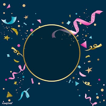 Colorful confetti celebratory design | Free stock vector - 553723