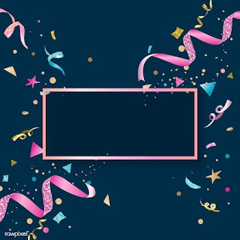 Colorful confetti celebratory design | Free stock vector - 553732