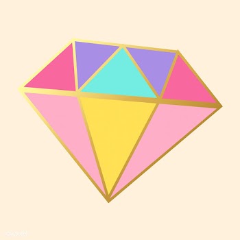 Colorful crystal diamond icon vector | Free stock vector - 515492