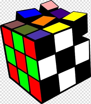 , Colorful Cube transparent background PNG clipart