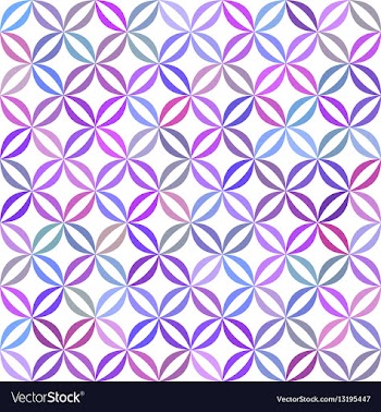 Colorful curved pattern background design vector image
