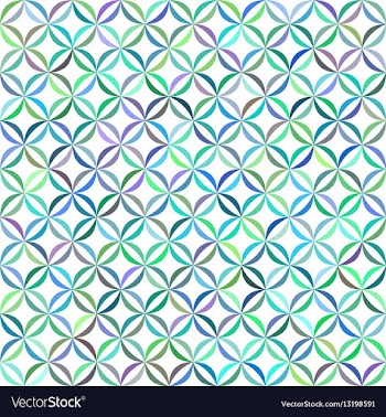 Colorful curved pattern background design vector image