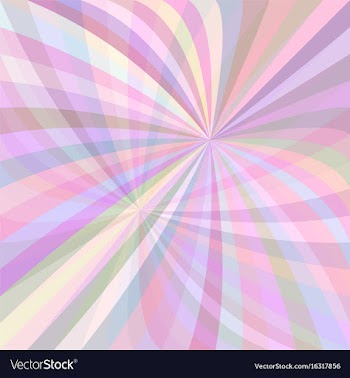 Colorful curved ray burst background - from vector image