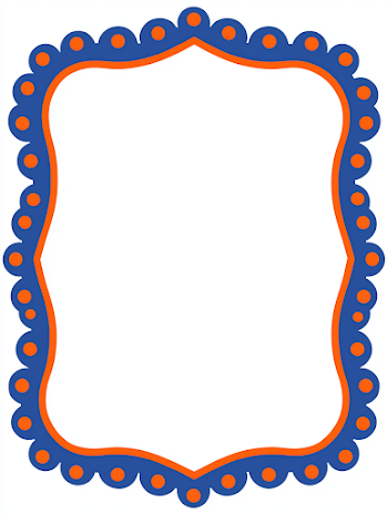 Colorful Decorative Border Frame for Kids