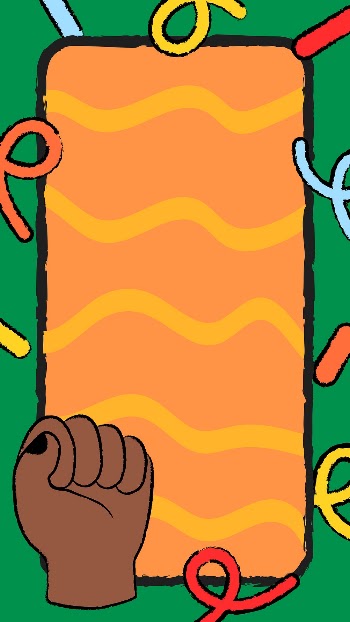 Colorful doodle Facebook story frame, | Free Vector - rawpixel