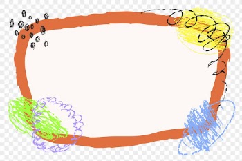 Colorful doodle png frame, crayon | Free PNG - rawpixel
