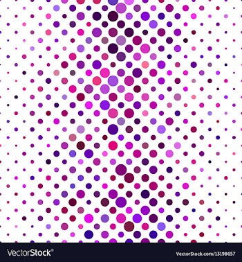 Colorful dot background design vector image
