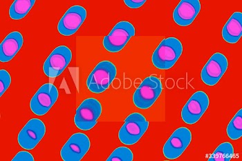 Colorful dotted pattern