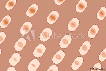 Colorful dotted pattern