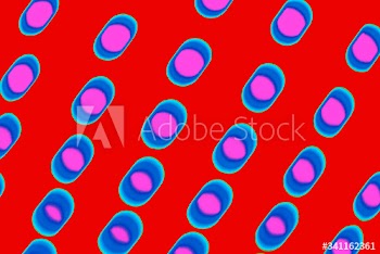 Colorful dotted pattern