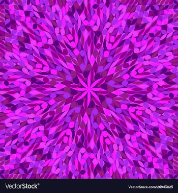Colorful dynamic geometrical circular burst vector image