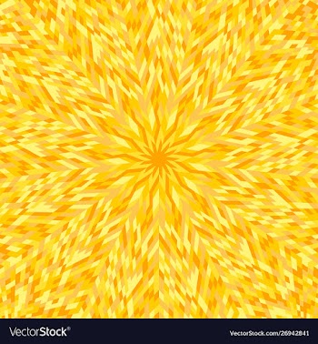 Colorful dynamic geometrical radial pattern vector image