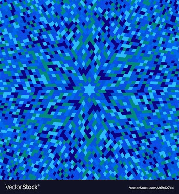 Colorful dynamic hypnotic geometrical radial vector image