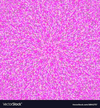 Colorful dynamic hypnotic round tile pattern vector image