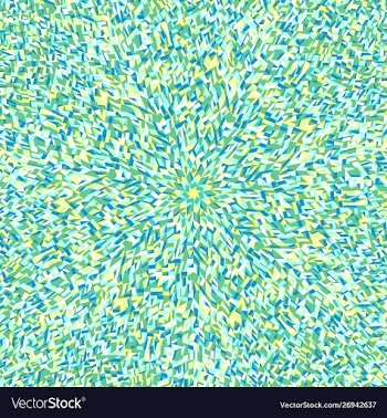 Colorful dynamic round tile mosaic background vector image