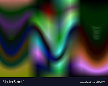 Colorful electric waves - abstract background vector image