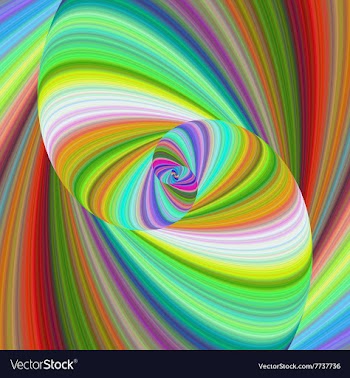 Colorful ellipse design background vector image