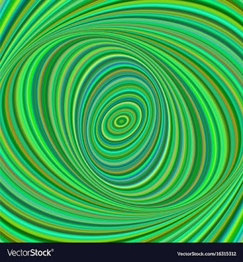 Colorful ellipse digital art background vector image