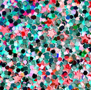 Colorful equin glitter textured background abstract