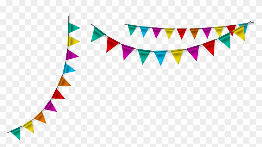 Colorful Flag Decoration - Flag Decoration Png