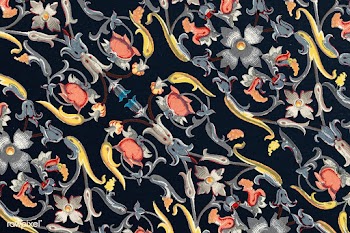 Colorful floral background design  | Free  illustration - 2332104